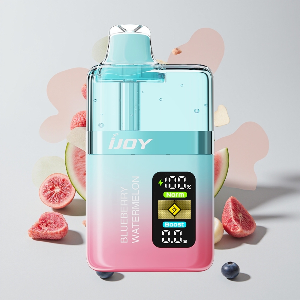 IJOY XP50000 50000 Puff 50mg/ml 1000mAh Type-C Sverige Grossist Blåbär Vattenmelon Disposable Vape
