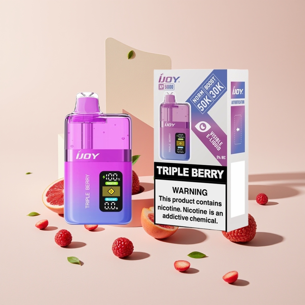 IJOY XP50000 50000 Puffar 50mg/ml 1000mAh Typ-C Sverige Grossist Trippel Bär
