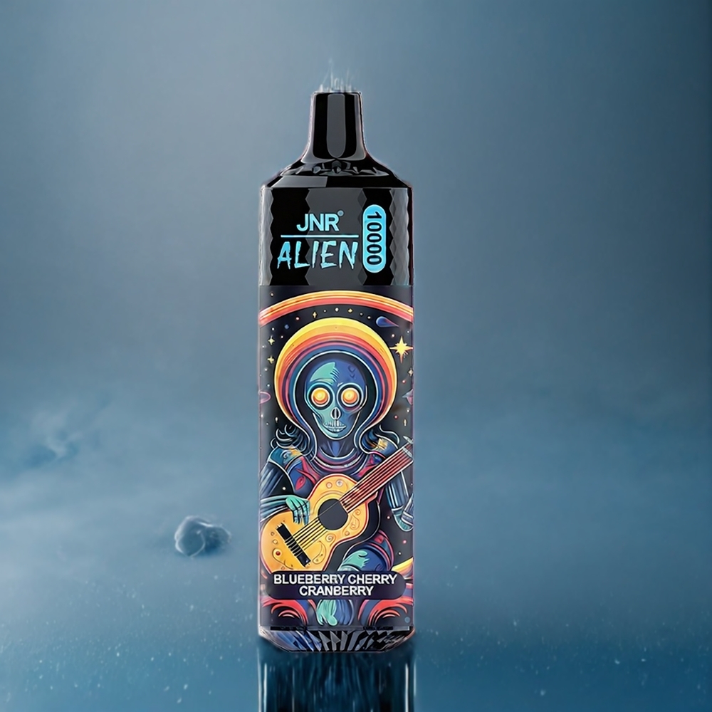 Blåbär Körsbär Tranbär JNR Alien 10000 Puffar 850mAh 20ml Mesh RGB Sverige Grossist