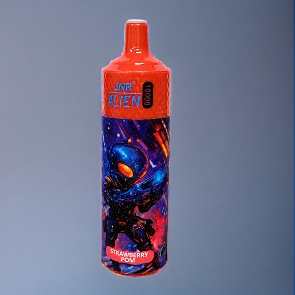 Jordgubb Druva JNR Alien 10000 Puffar 850mAh 1.2Ohm Mesh 20ml Type-C RGB Sverige Grossist