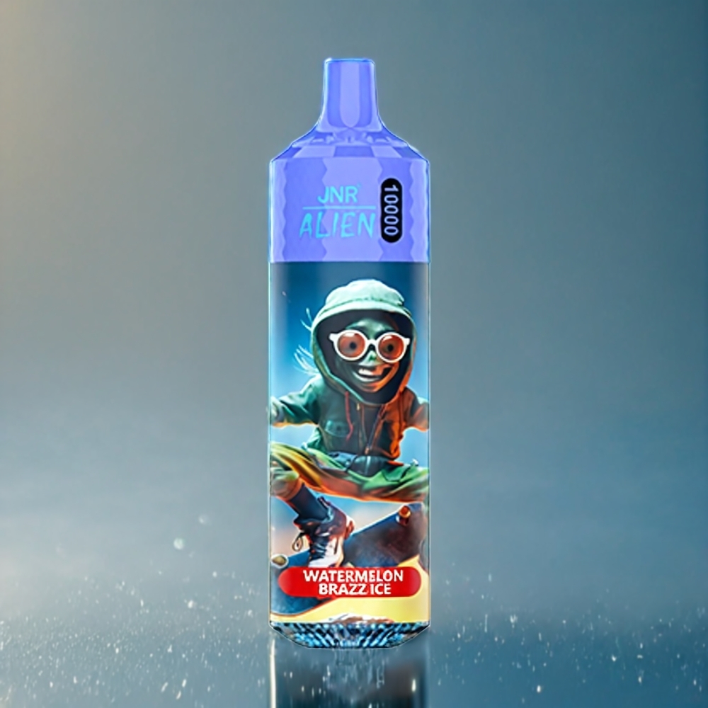 Vattenmelon Brazz Is JNR Alien 10000 Puffar 850mAh 1.2Ohm Mesh RGB Sverige Grossist
