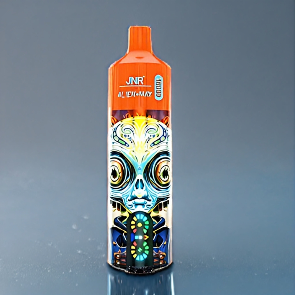 Jordgubb Hallon Körsbär JNR Alien Max 18000 Puffar Dual Mesh Coil 28ml E-liquid Sverige Grossist