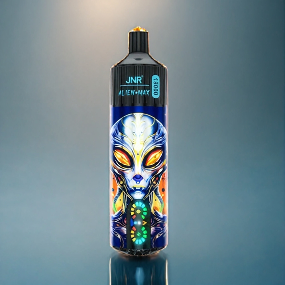Jordgubb Vattenmelon Tuggummi JNR Alien Max 18000 Puffar Dual Mesh Coil Smart LED Display 850mAh Type-C Sverige Grossist