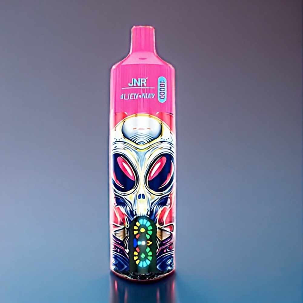 Körsbär Bär JNR Alien Max Dual Mesh 18000 Puffar Smart LED 28ml E-liquid Typ-C Sverige Grossist
