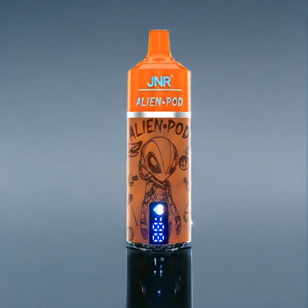 Passionfrukt Kiwi JNR Alien Pod 13000 Puffar Mesh Core 850mAh 20ml Type-C Sverige Grossist