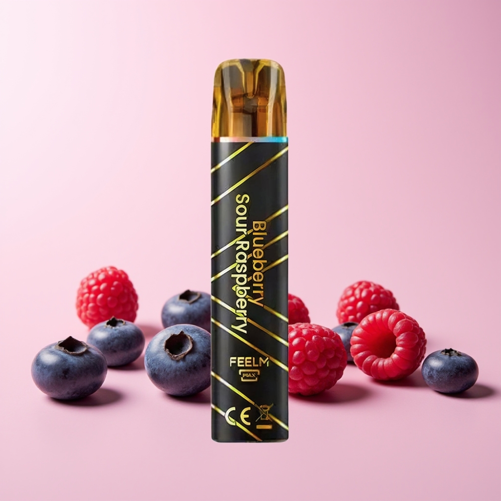 JNR Black&Golden 800 Puff TPD-certifierad 550mAh 2ml Sverige Grossist Disposable Vape Blåbär Sur Hallon