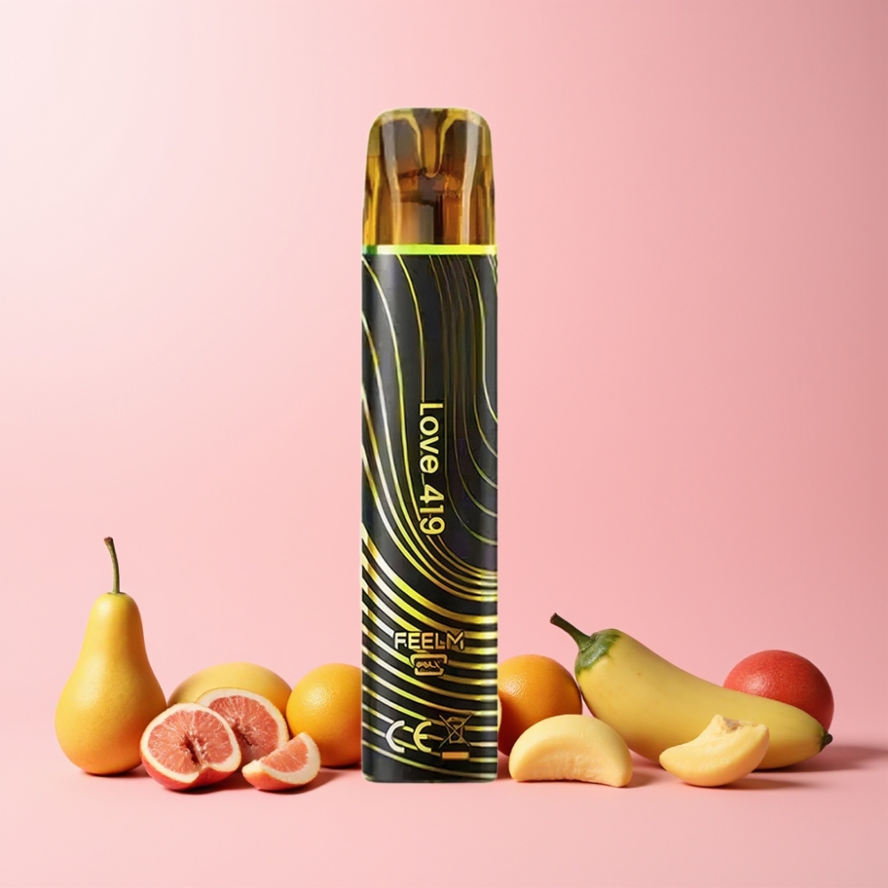 JNR Black&Golden 800 Puffs 550mAh 2ml TPD 2% Nikotin Sverige Grossist Love 419