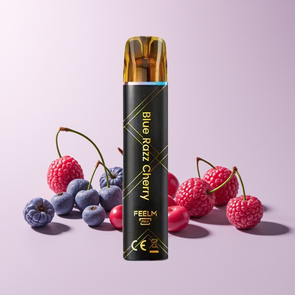 JNR Black&Golden 800 Puffs 550mAh 2ml TPD Sverige Grossist Blå Hallon Körsbär