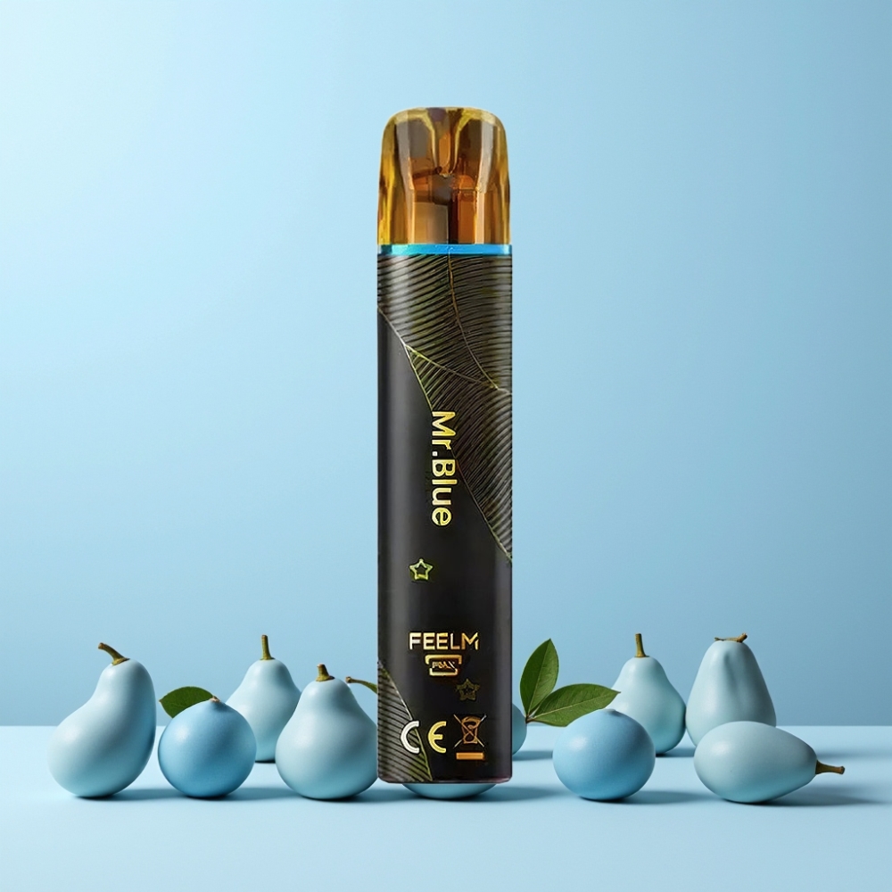 JNR Black&Golden 800 Puffs 550mAh 2ml TPD Sverige Grossist Herr Blå