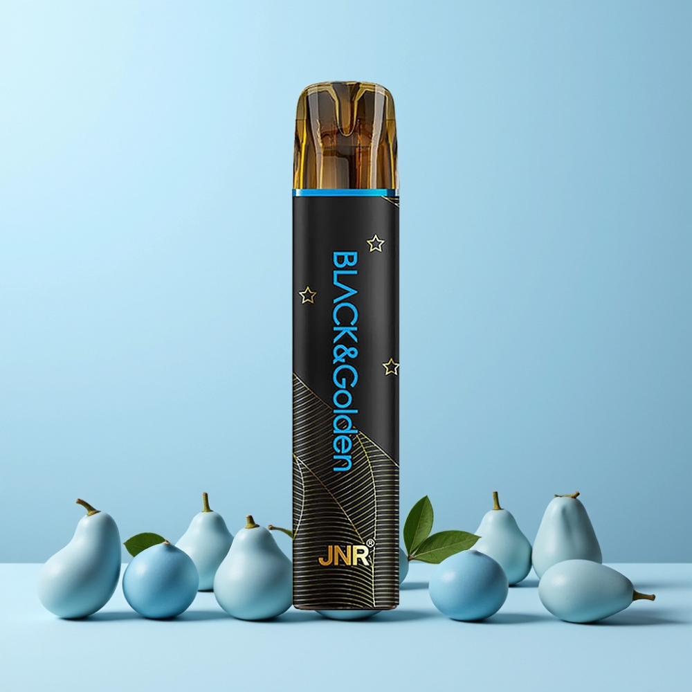 JNR Black&Golden 800 Puffs 550mAh 2ml TPD Sverige Grossist Herr Blå