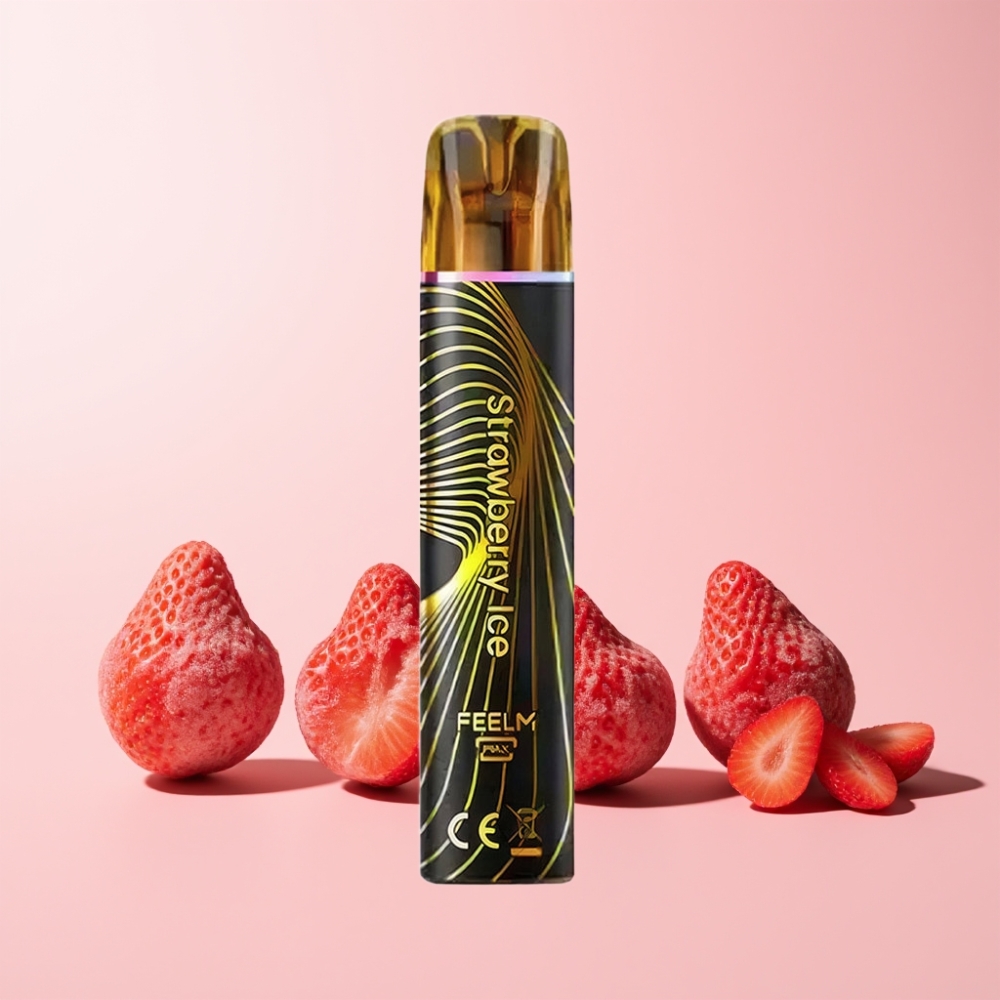JNR Black&Golden 800 Puffs 550mAh 2ml TPD Sverige Grossist Jordgubb Is