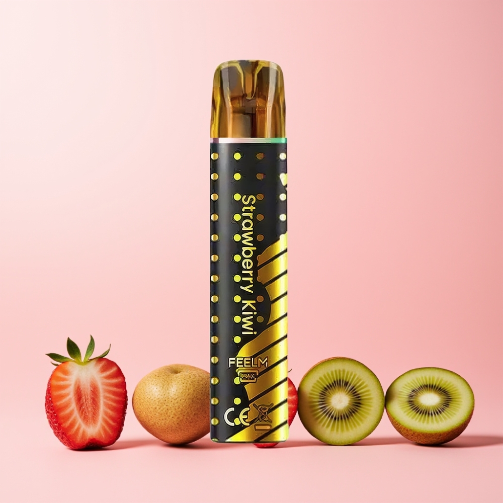 JNR Black&Golden 800 Puffs 550mAh 2ml TPD Sverige Grossist Jordgubb Kiwi