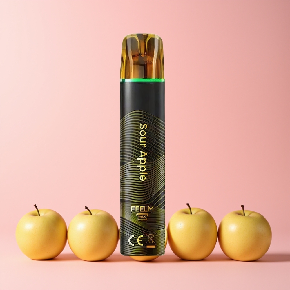 JNR Black&Golden 800 Puffs 550mAh 2ml TPD Sverige Grossist Sursäpple