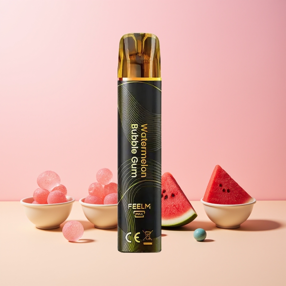 JNR Black&Golden 800 Puffs 550mAh 2ml TPD Sverige Grossist Vattenmelon Tuggummi