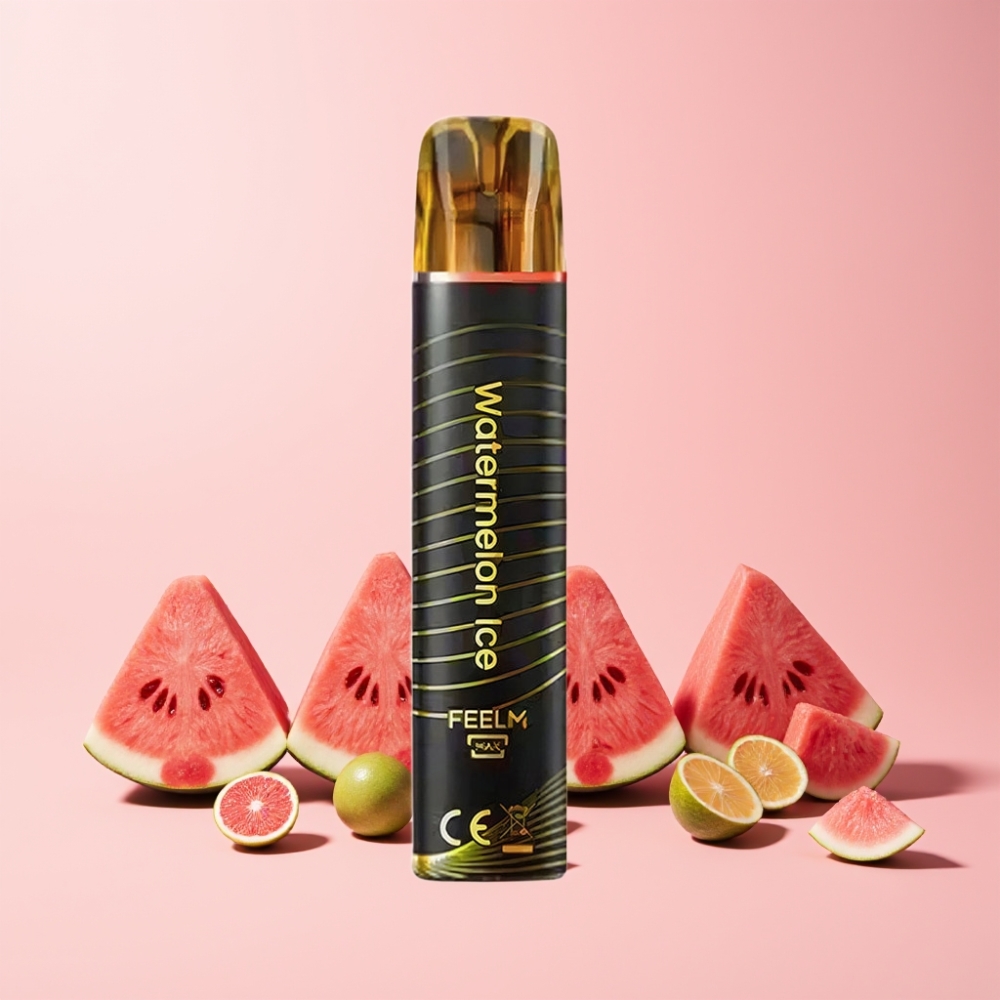 JNR Black&Golden 800 Puffs 550mAh 2ml TPD-certifierad Sverige Grossist Vattenmelon Is