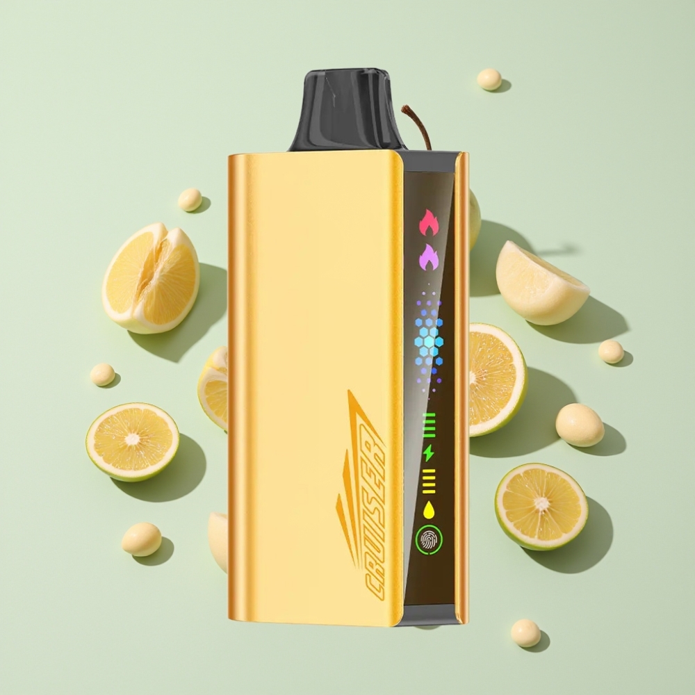 JNR Cruiser 12000 Puffs No-Charge 3500 mAh Batteri 25ml E-vätska 1.2ohm Dual Mesh Coil Animation Skärm Display Full-Metal Aluminum Body Sverige Grossist Kylmynta