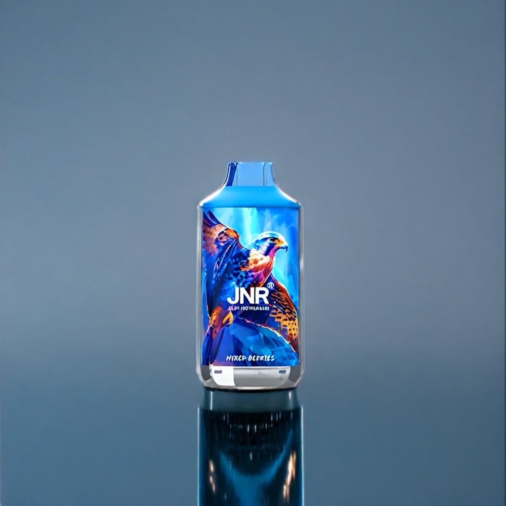 Blandade Bär JNR Falk 16000 Puffar 850 mAh 22ml Dubbel Mesh Coil Typ C & Smart LED Display Sverige Grossist