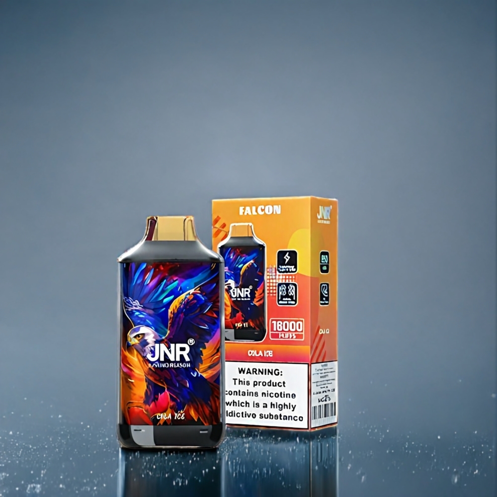 Cola Is Falcon Jnr 16000 Puffar 850mAh 22ml Dual Mesh Coil Type C & Smart LED Display Sverige Grossist