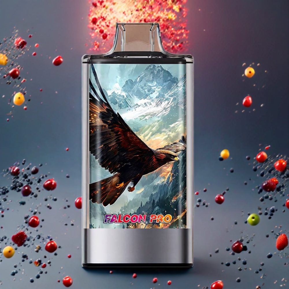 JNR Falcon Pro 28000 Puffar Smart Skärm Dual Mesh Coil 950 mAh Sverige Grossist Blandade Bär