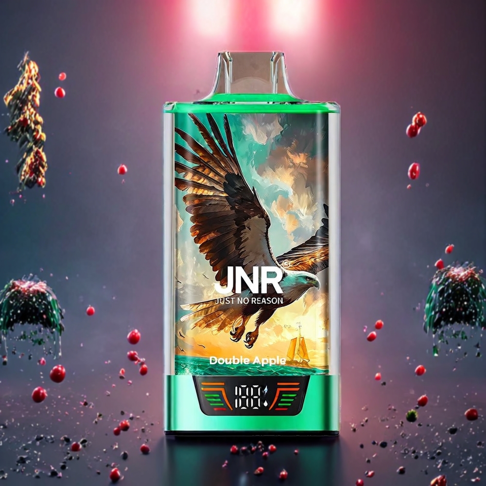 JNR Falcon Pro 28000 Puffar Smart Skärm Dual Mesh Coil 950 mAh Type-C Sverige Grossist Dubbel Äpple