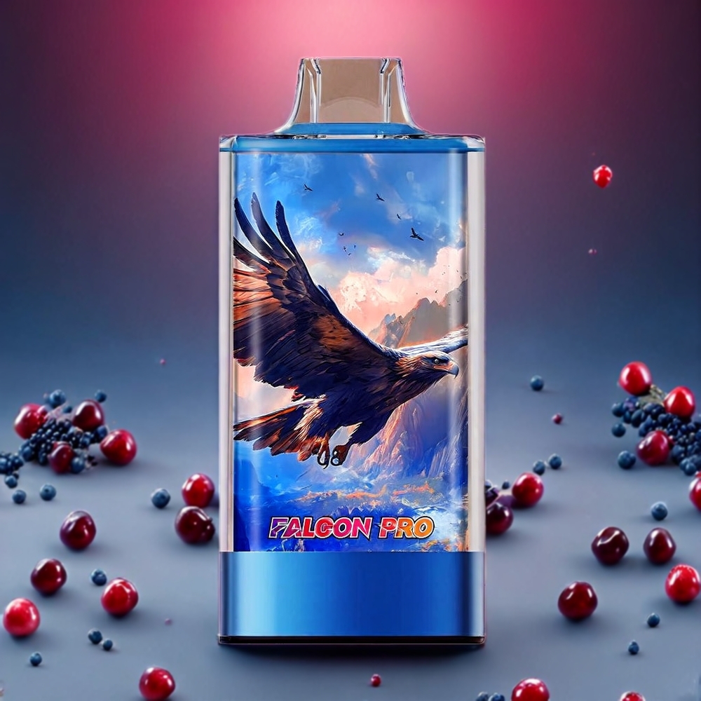 JNR Falcon Pro 28000 Puffs Smart Screen Dual Mesh Coil Sverige Grossist Blåbär Hallon Körsbär