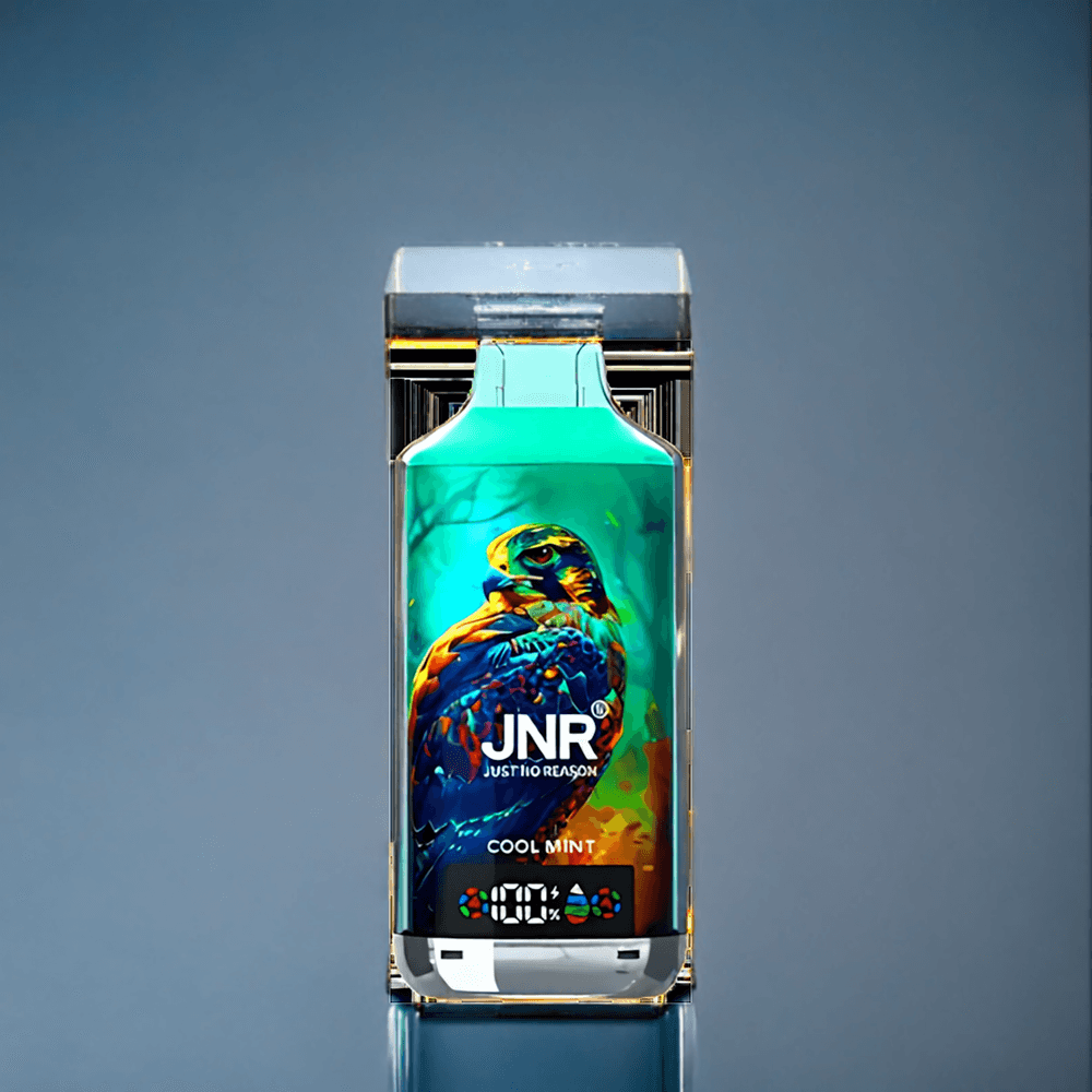 Cool Mint JNR Falcon X 18000 Puffar 750mAh 24ml Dual Mesh & Dual Core Digital Display Type-C Sverige Grossist