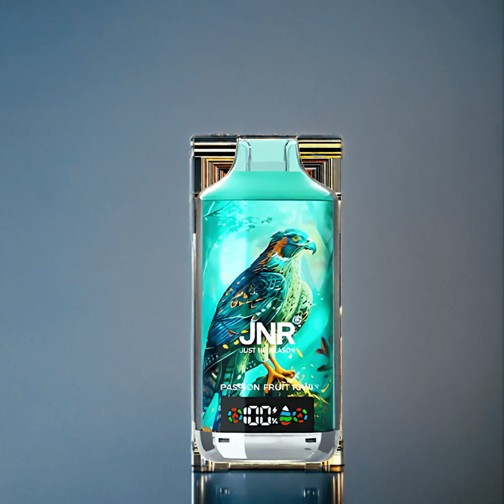Passionfrukt Kiwi Jnr Falcon X 18000 Puffar 750mAh 24ml Dual Mesh Coil Digital Display Type-C Sverige Grossist