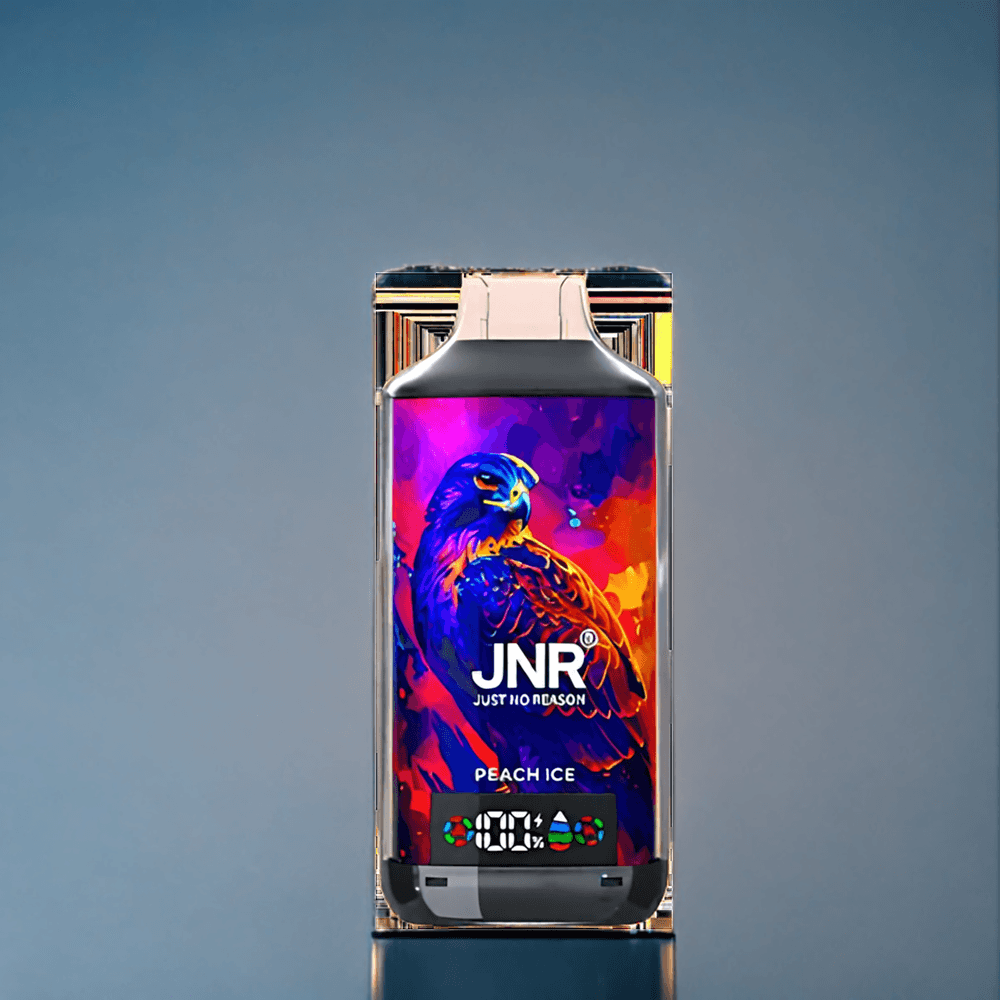 Persika Is Jnr Falcon X 18000 Puffar 750mAh 24ml Dual Mesh & Dual Core Digital Display Type-C Sverige Grossist