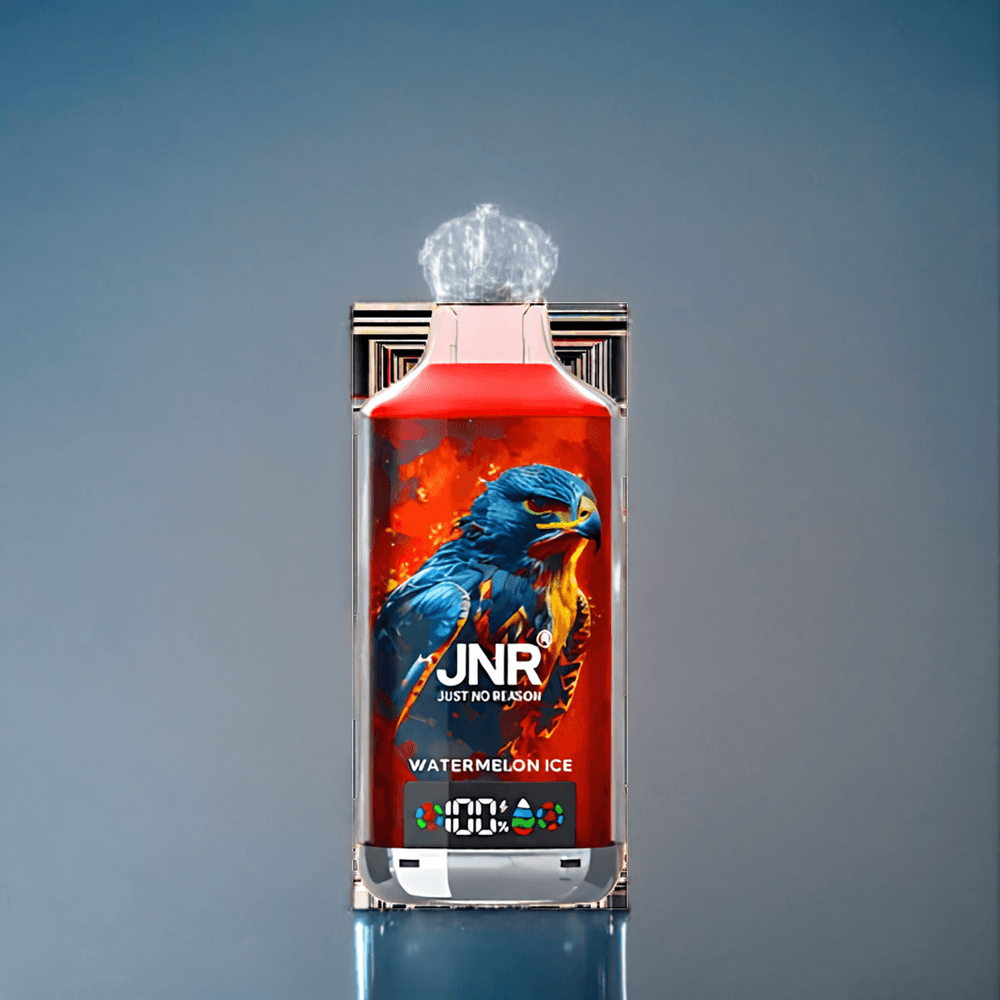 Vattenmelon Is JNR Falcon X 18000 Puffar 750mAh 24ml Dual Mesh Coil Digital Display Type-C Sverige Grossist