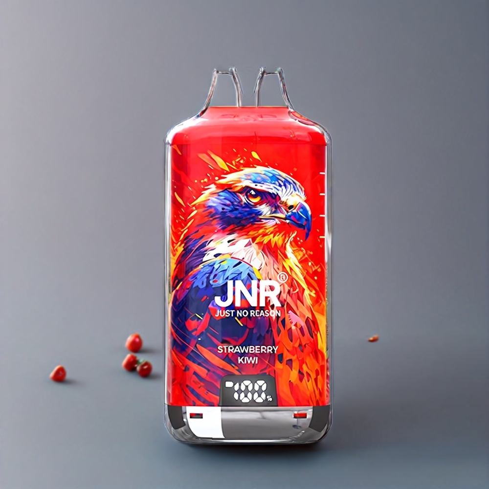JNR Falcon X⁺ 28000 Puffar Toppfyllning Synlig E-Vätska Sverige Grossist Jordgubbe Kiwi