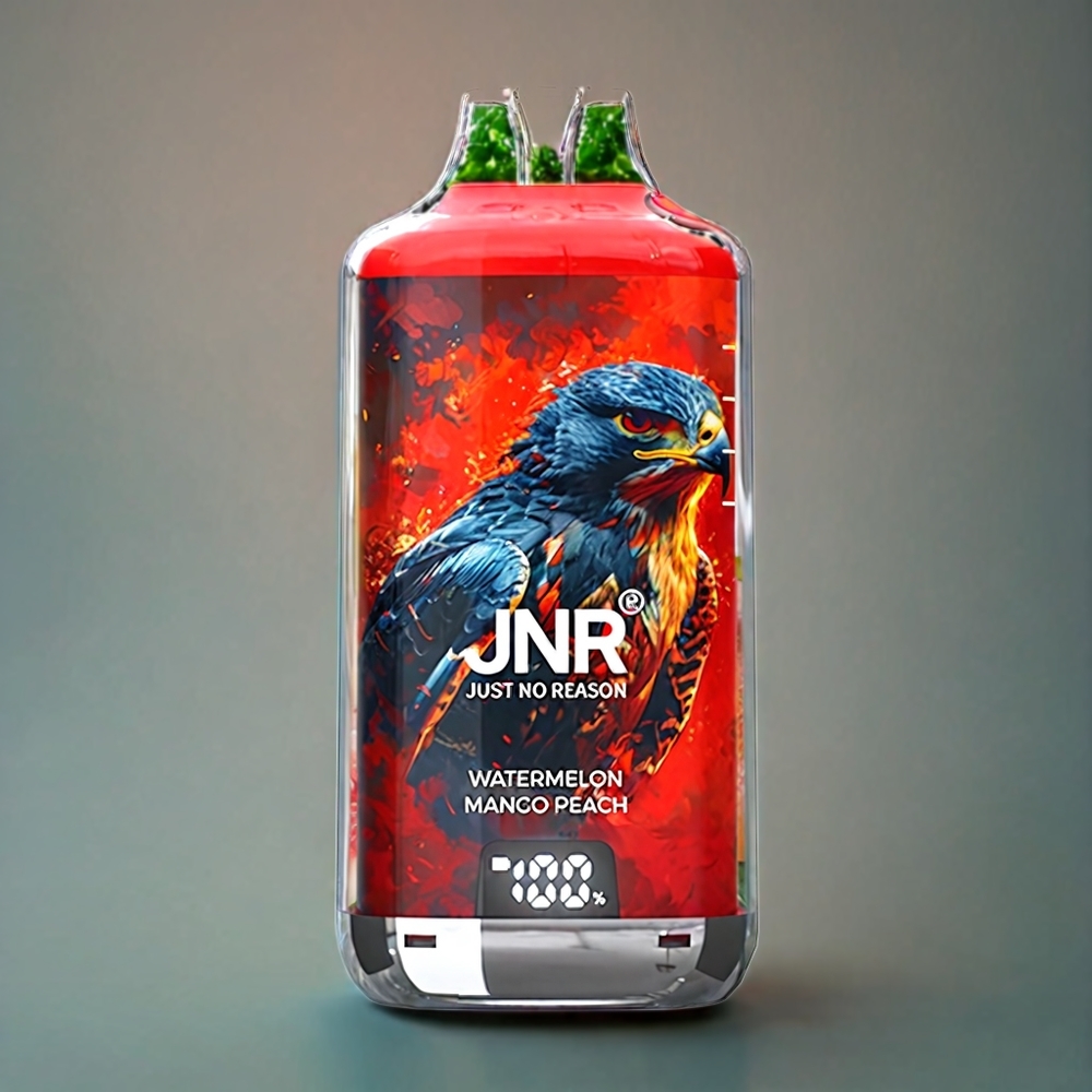 JNR Falcon X⁺ 28000 Puffs Toppfyllningsdesign Vattenmelon Mango Persika Sverige Grossist
