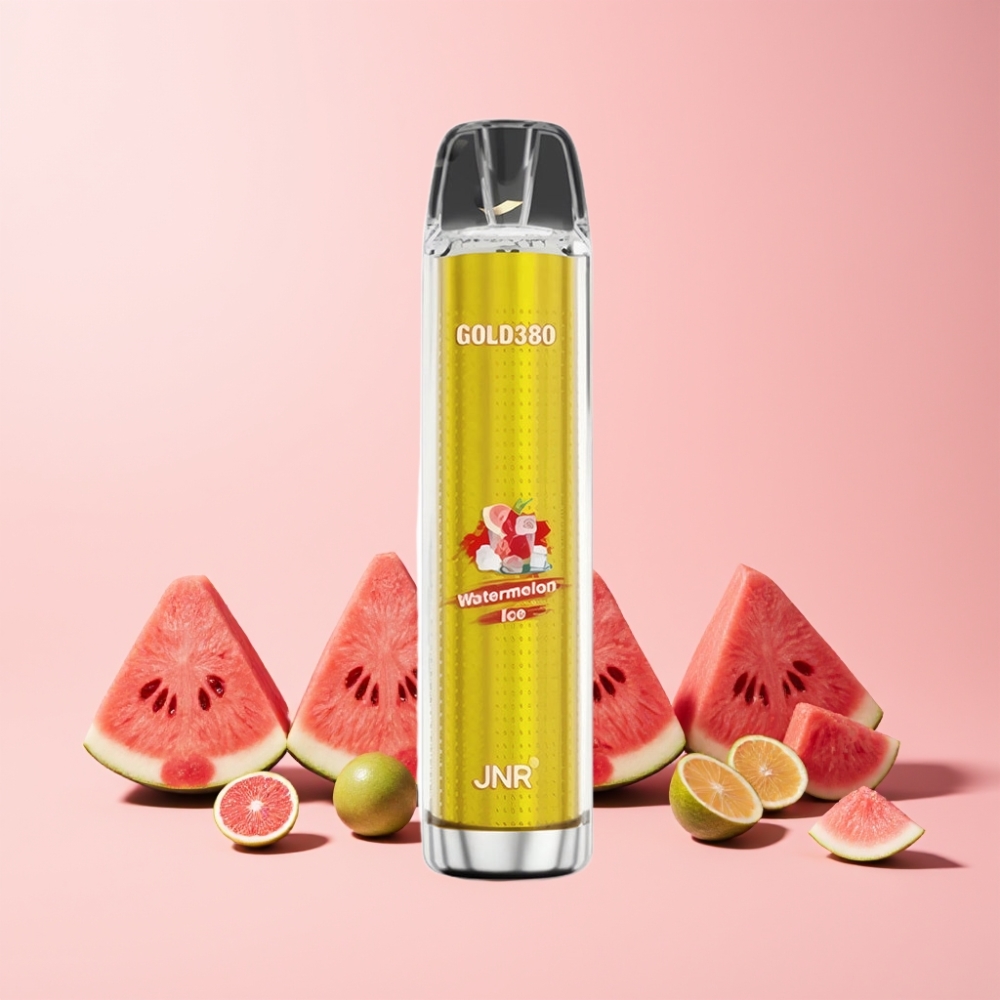 JNR Glod380 6000 Puff 1500mAh 1.0ohm Mesh 13ml Sverige Grossist Vattenmelon Is