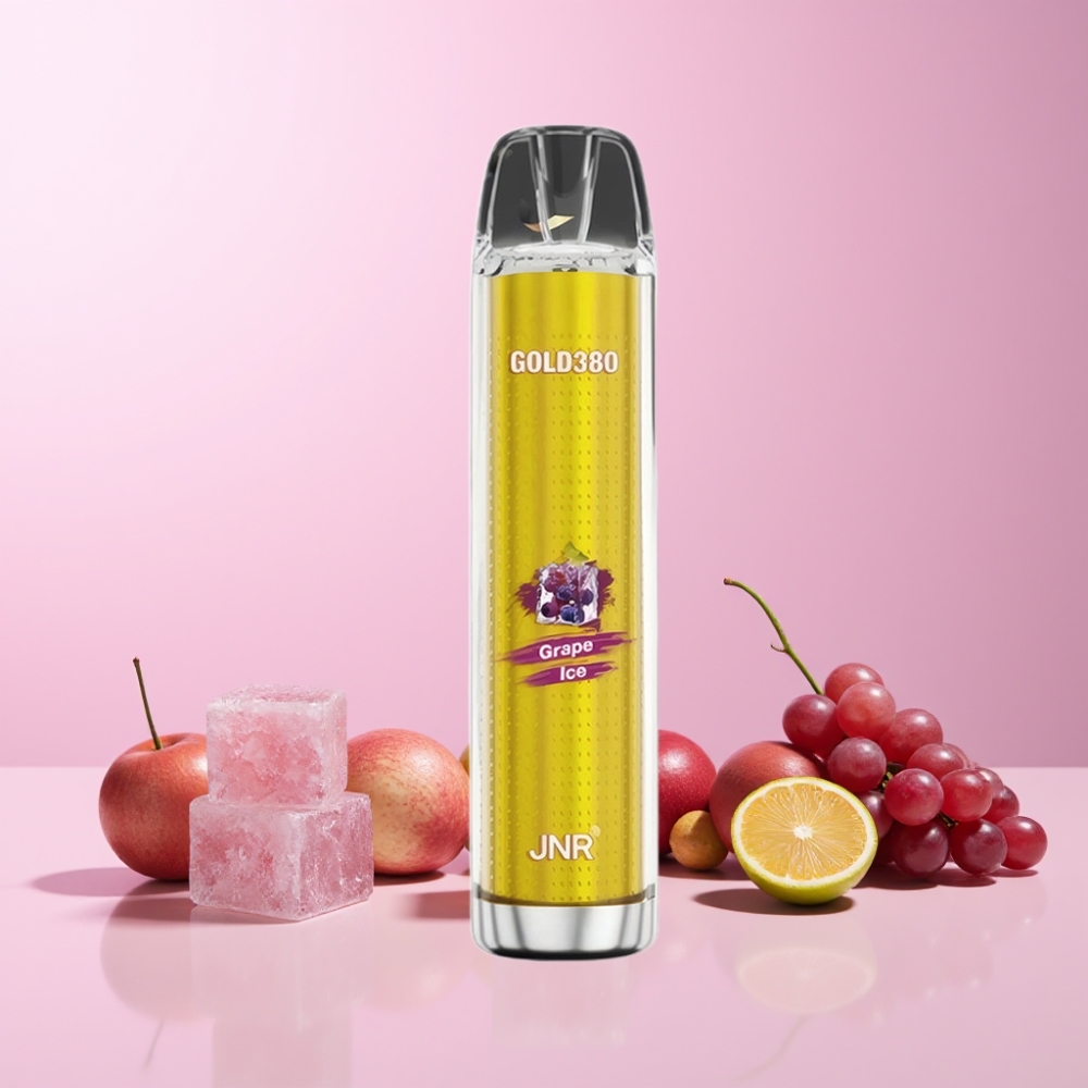 JNR Glod380 6000 Puffar 1500mAh 1.0ohm Mesh 13ml Sverige Grossist Vinterns Grape Ice