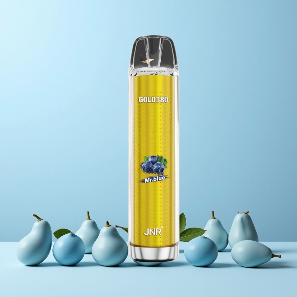 JNR Glod380 6000 Puffs 1500mAh 1.0ohm 13ml Sverige Grossist Herr Blå
