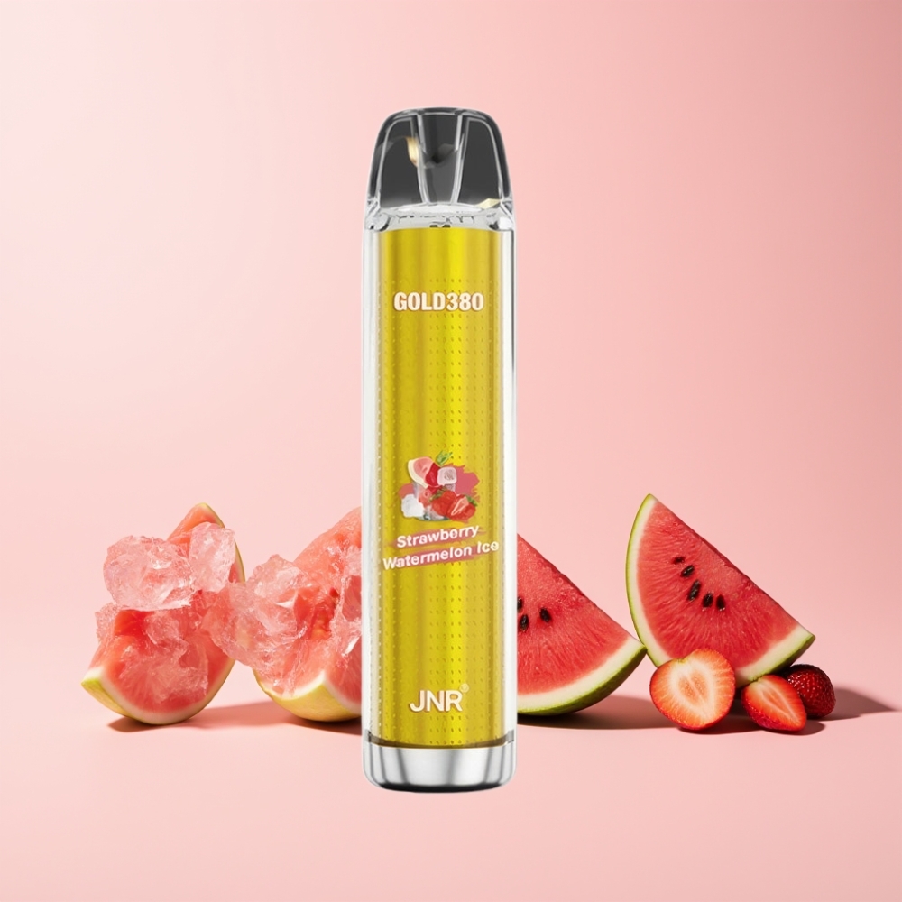 JNR Glod380 6000 Puffs 1500mAh 1.0ohm Mesh 13ml Sverige Grossist Jordgubb Vattenmelon Is