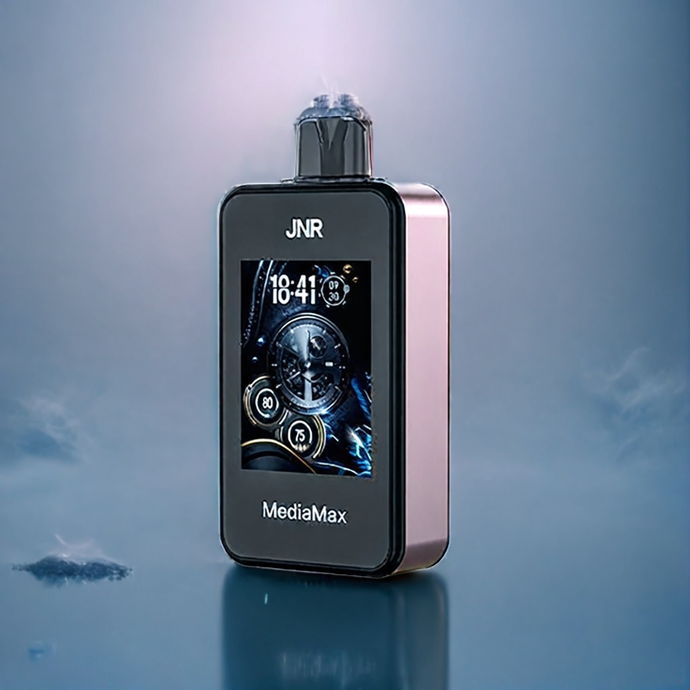 Jordgubb Is JNR MediaMax 40000 Puffar 1000mAh 21mL 5% Sverige Grossist