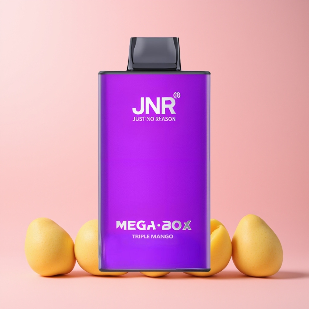 JNR Mega Box 25000 Puff Disposable Sverige Grossist 30ml 850mAh Typ-C Laddning Trippel Mango