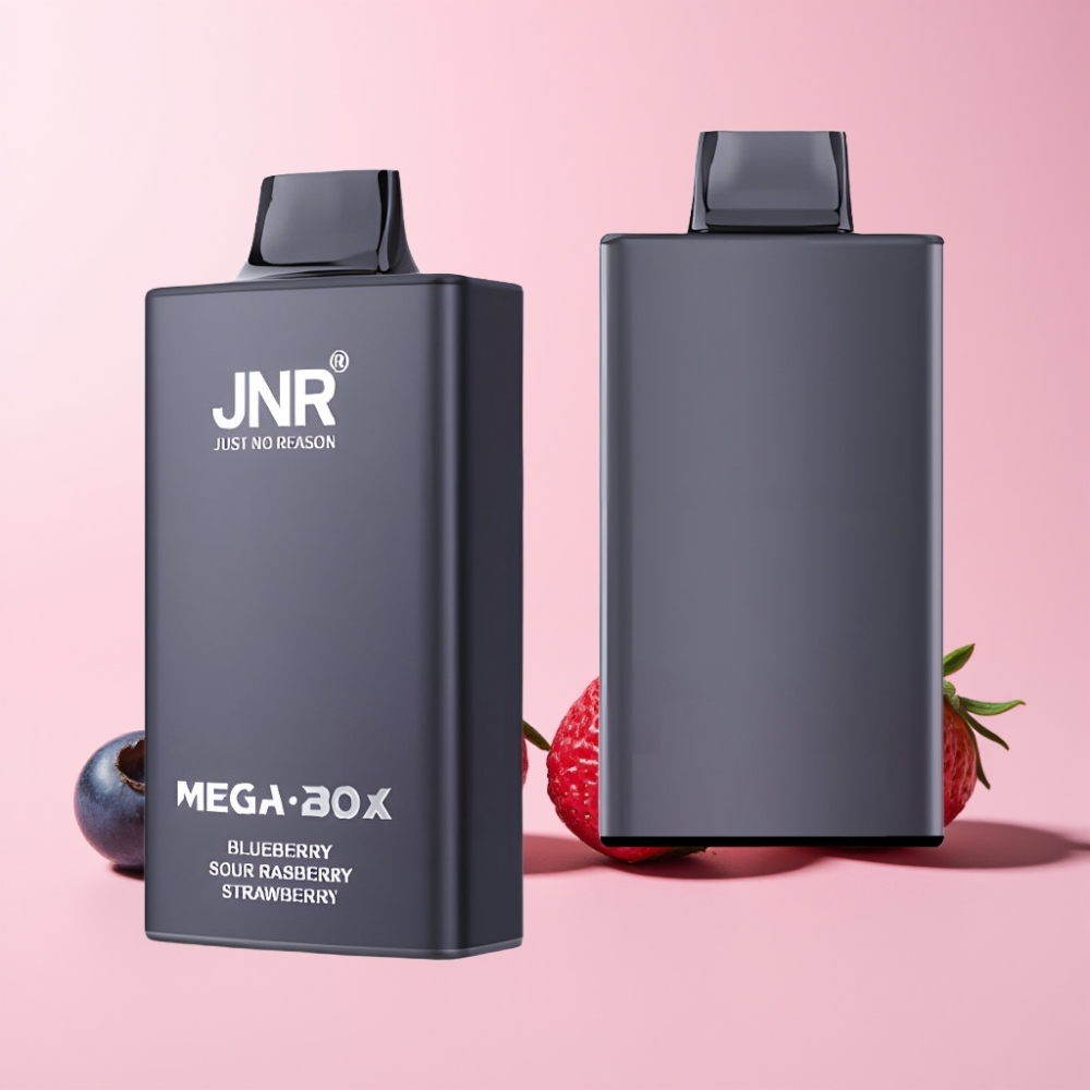 JNR Mega Box 25000 Puff Disposable Vape Sverige Grossist 30ml E-liquid 850mAh Blåbär Sur Hallon Jordgubb