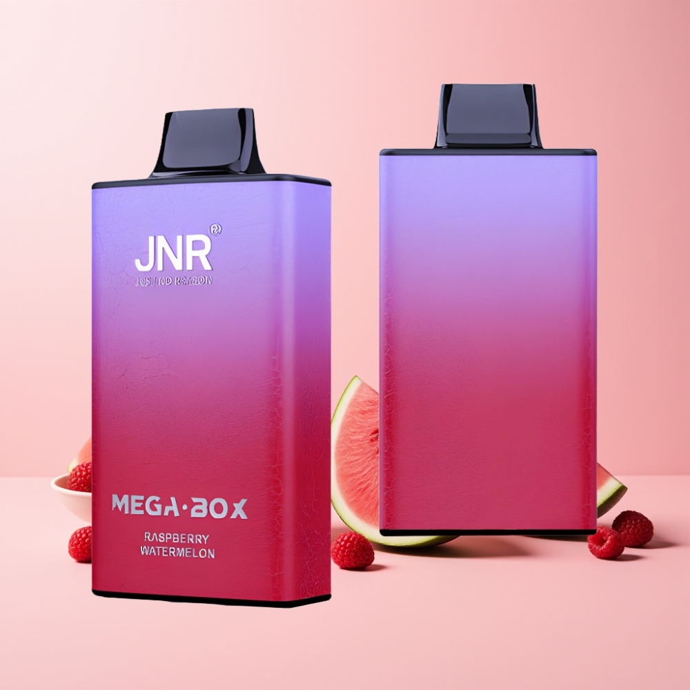 JNR Mega Box 25000 Puffs Dual Mesh Coil Typ-C Snabbuppladdning Sverige Grossist Hallon Vattenmelon