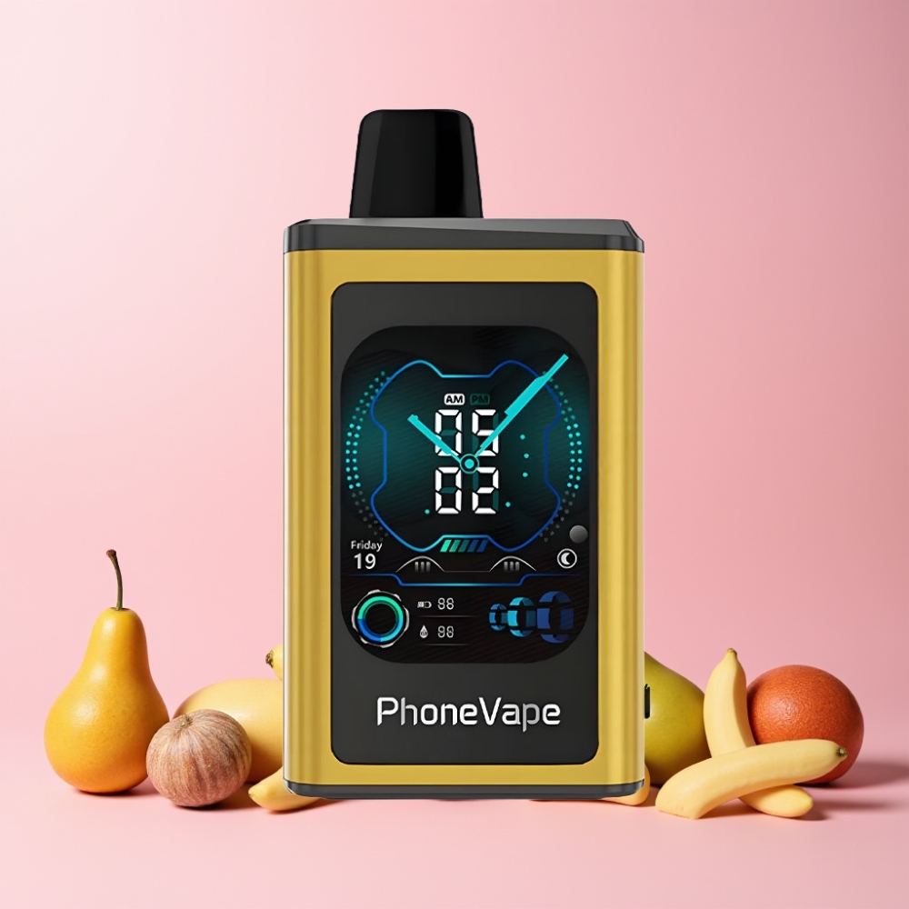 JNR PhoneVape 30000 puffar Laddningsbar Turbo Appkontrollerad Fullskärmsdisplay Sverige Grossist Jävla Fantastisk
