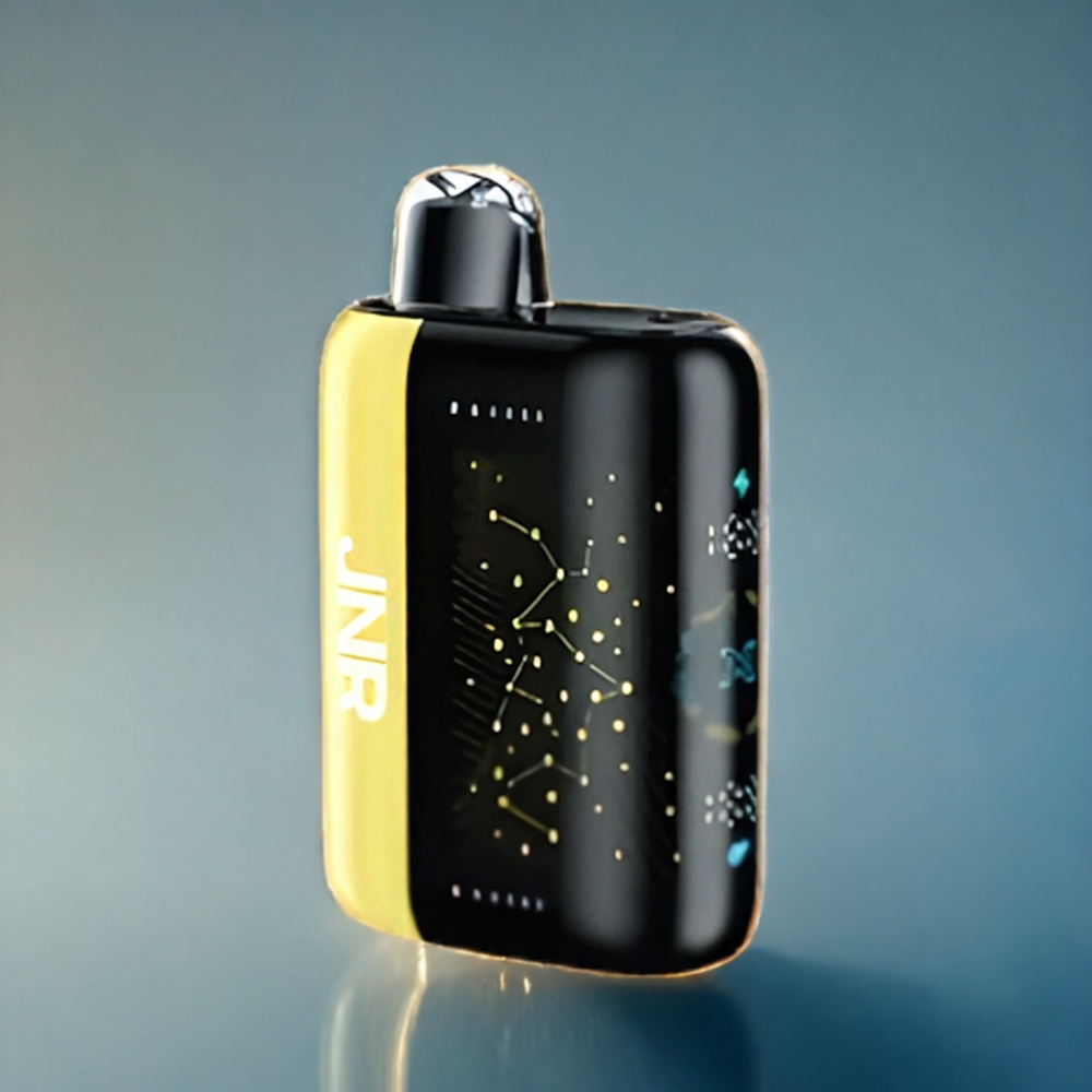 Jordgubb Banan JNR Plus-X 26000 Puffar 850mAh 28ml 2% Dual Mesh Coil Type-C 3D Curved Screen Sverige Grossist