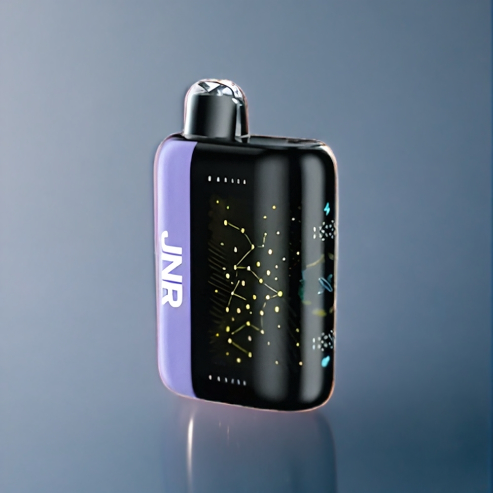 Körsbär Jordgubbar Hallon JNR Plus-X 26000 Puffar 850mAh 28ml 2% Dual Mesh Coil Type-C Quick Charge 3D Curved Screen Sverige Grossist