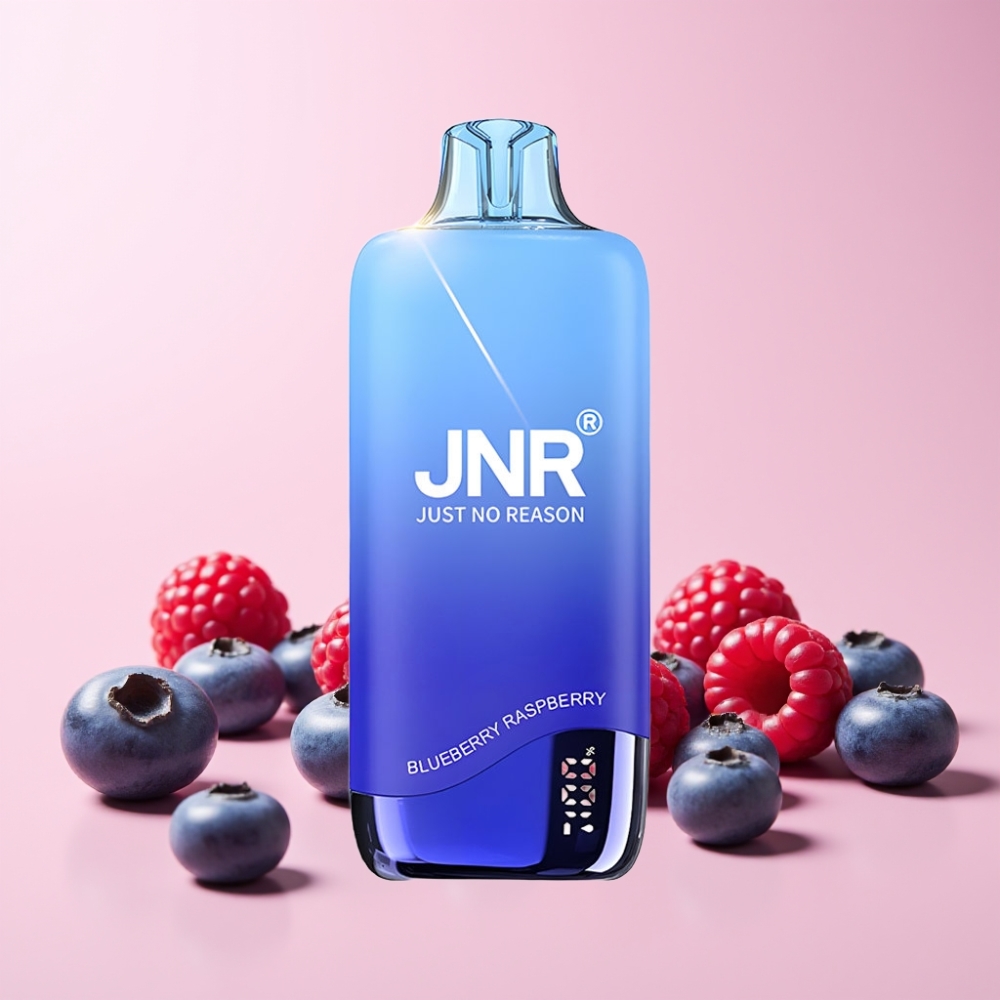 JNR Rainbow 10500 Puffar 600mAh 18ml Sverige Grossist Blåbär Hallon