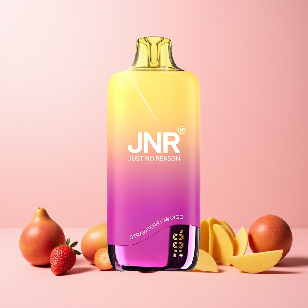 JNR Rainbow 10500 Puffar 600mAh 18ml Sverige Grossist Jordgubb Mango