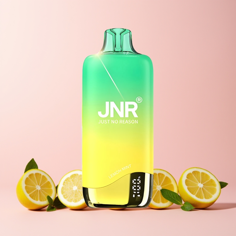 JNR Rainbow 10500 Puffs 600mAh 18ml Sverige Grossist Citron Mynta