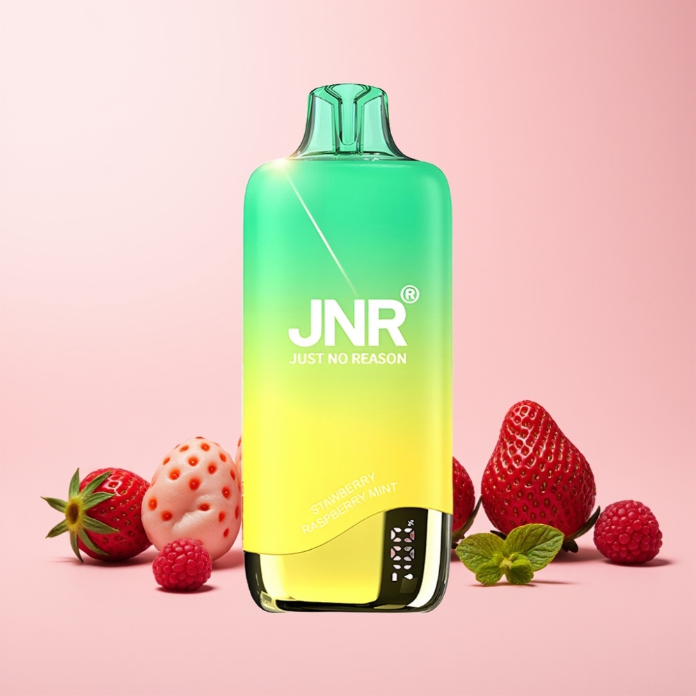 JNR Rainbow 10500 Puffs 600mAh 18ml Sverige Grossist Jordgubb Hallon Mynta