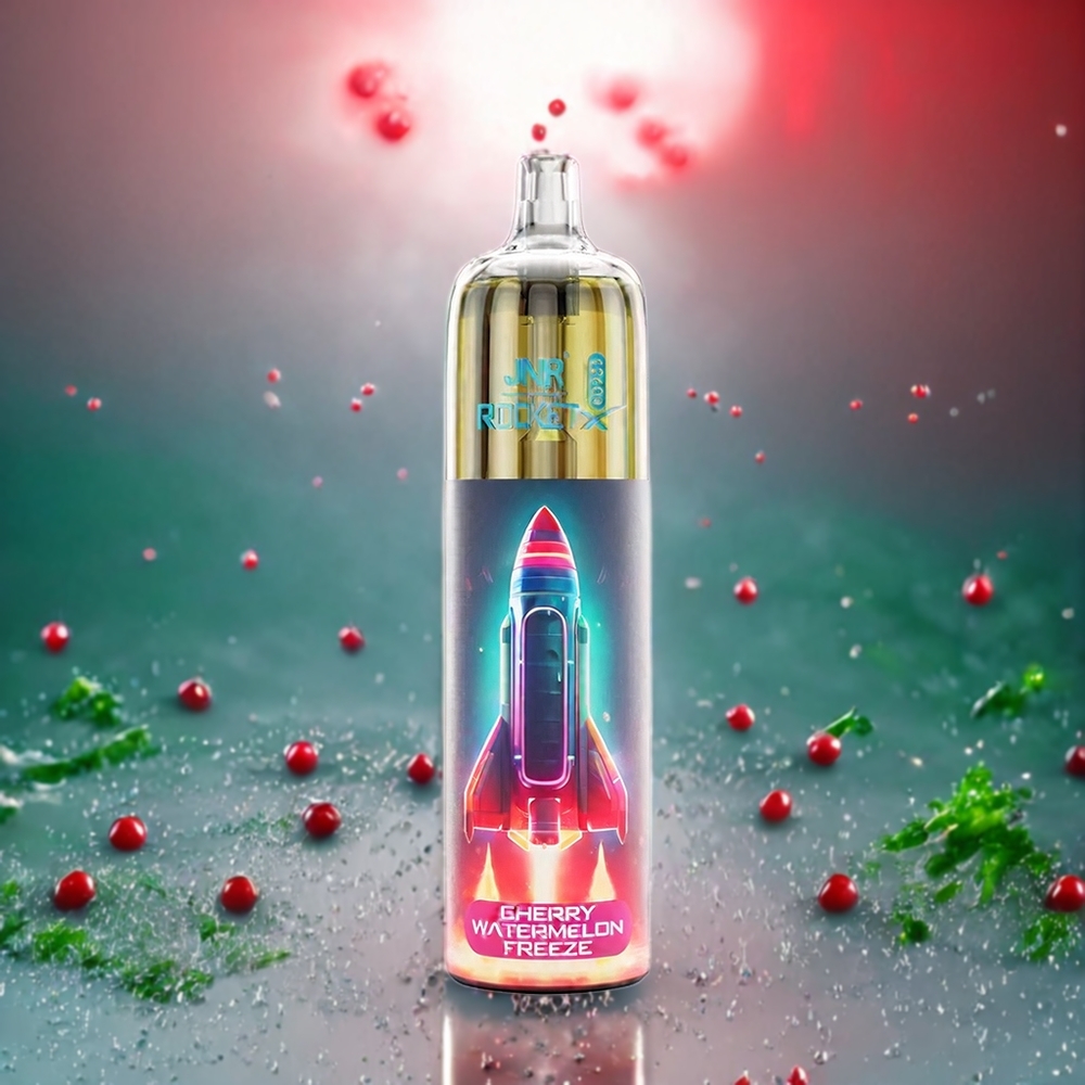 JNR Rocket X 12400 Puffs Laddningsbar Typ-C Luftflödeskontroll Cherryn Vattenmelon Fryse Sverige Grossist