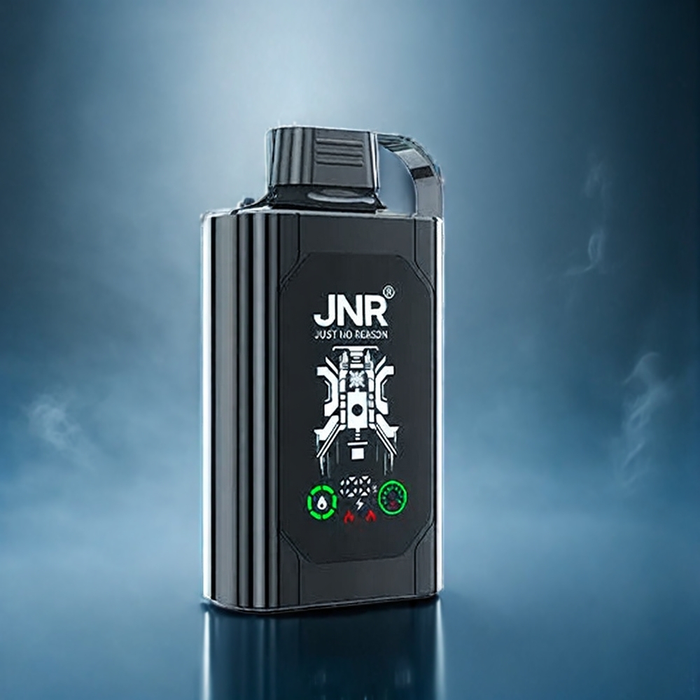 Jordgubb Druva JNR Shisha Box 20500 Puffar HD Display 1000mAh 25ml Dual Mesh Coil Type-C Sverige Grossist