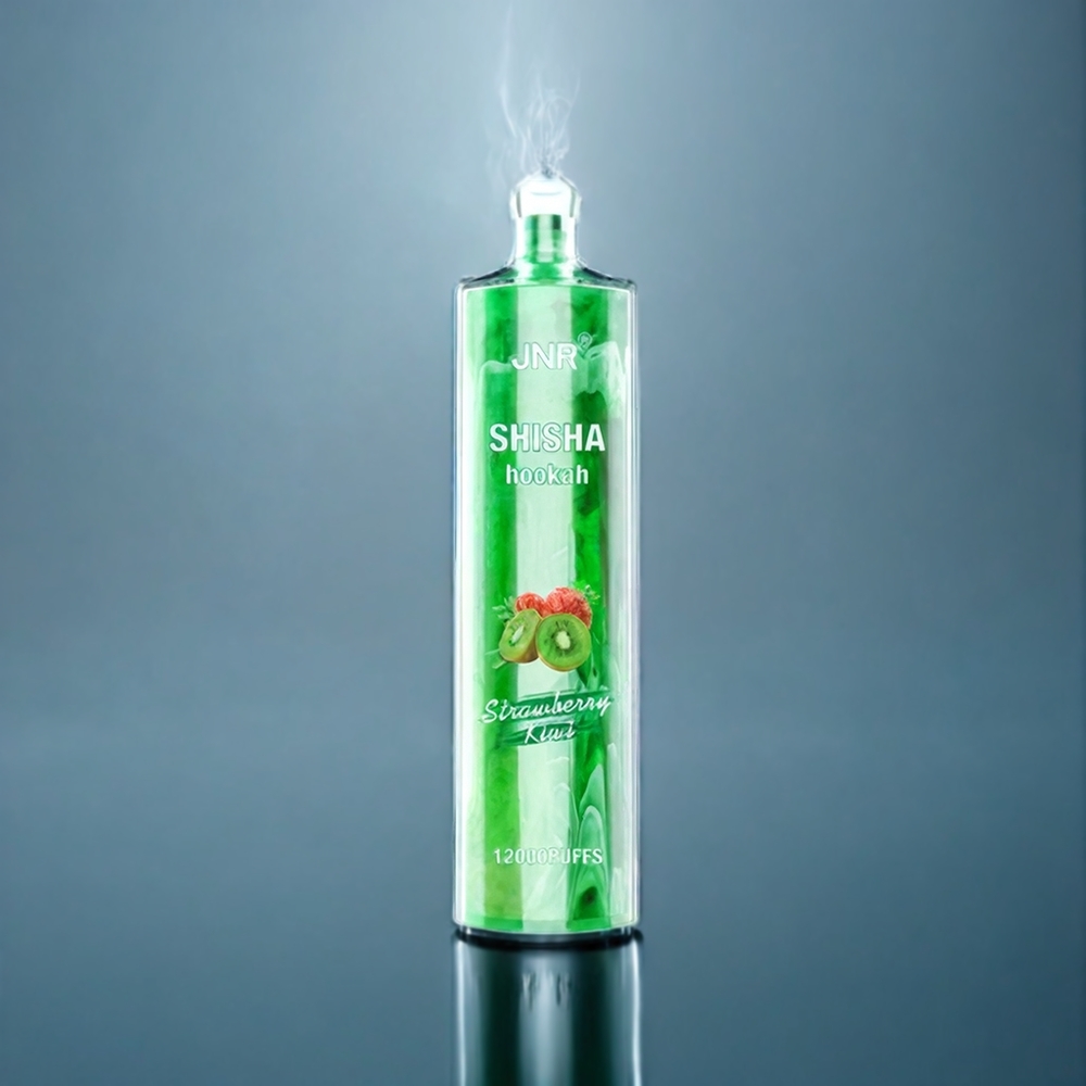 Jordgubbe Kiwi JNR Shisha Hookah 12000 Puffar 750mAh Sverige Grossist