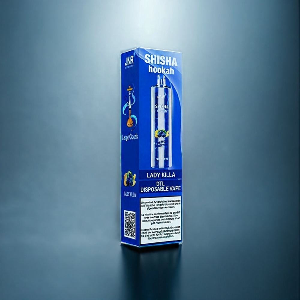 Lady Killa JNR Shisha Hookah 12000 Puffar 750mAh 24ml 0.6 Ohm Sverige Grossist